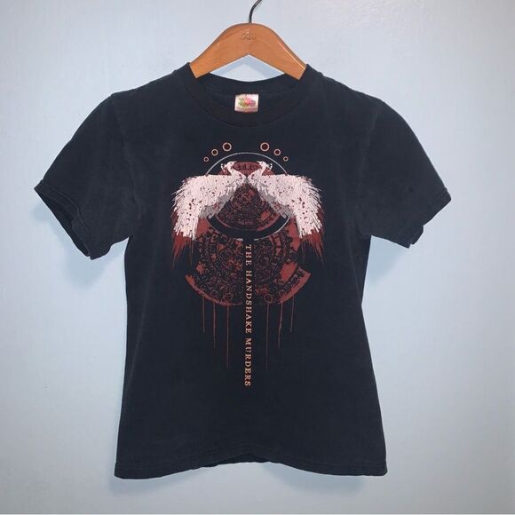 Vintage The Handshake Murders Band Tshirt Small - Picture 1 of 5